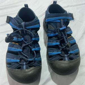 Keen Newport H2 Blue Navy Adjustable Strap Water Shoes Sandals Size 5